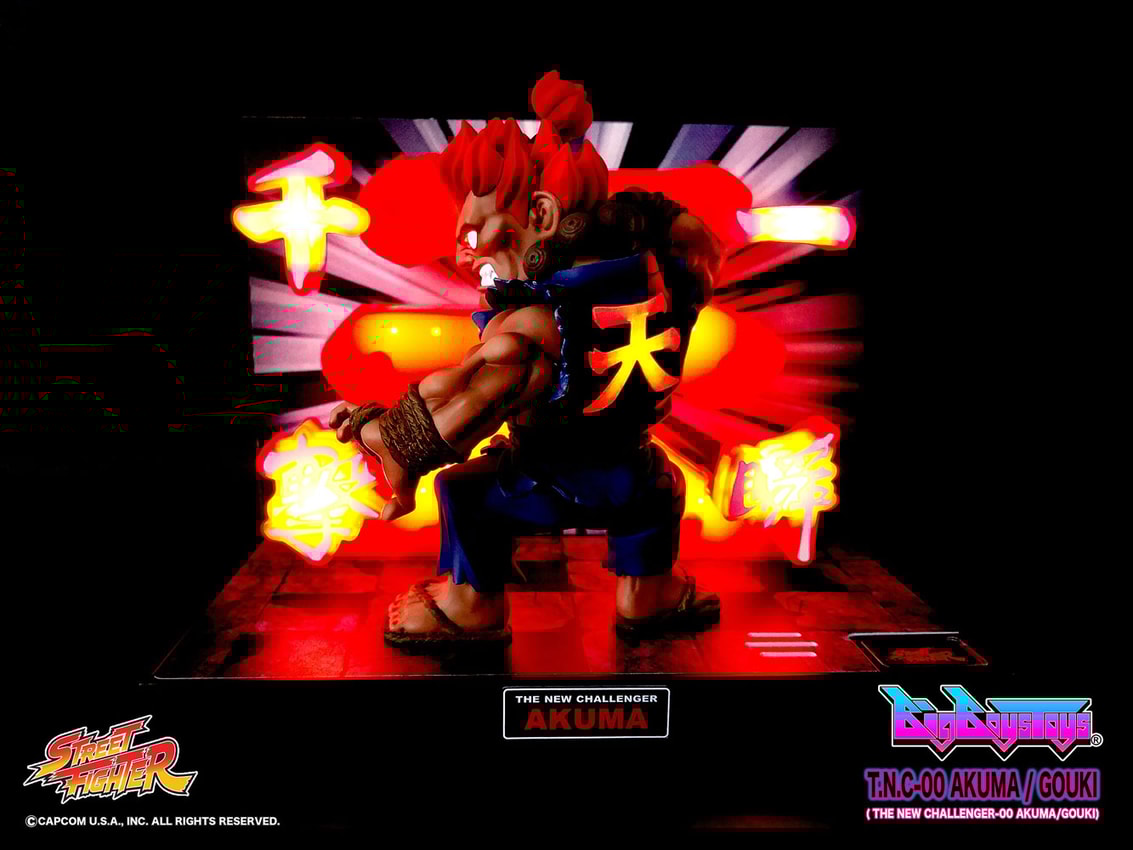 Big boy toys top street fighter akuma