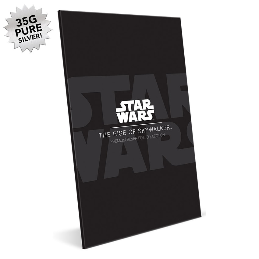 Star Wars Star Wars: The Rise of Skywalker Silver Foil Silver Collectible - Prototype Shown View 5