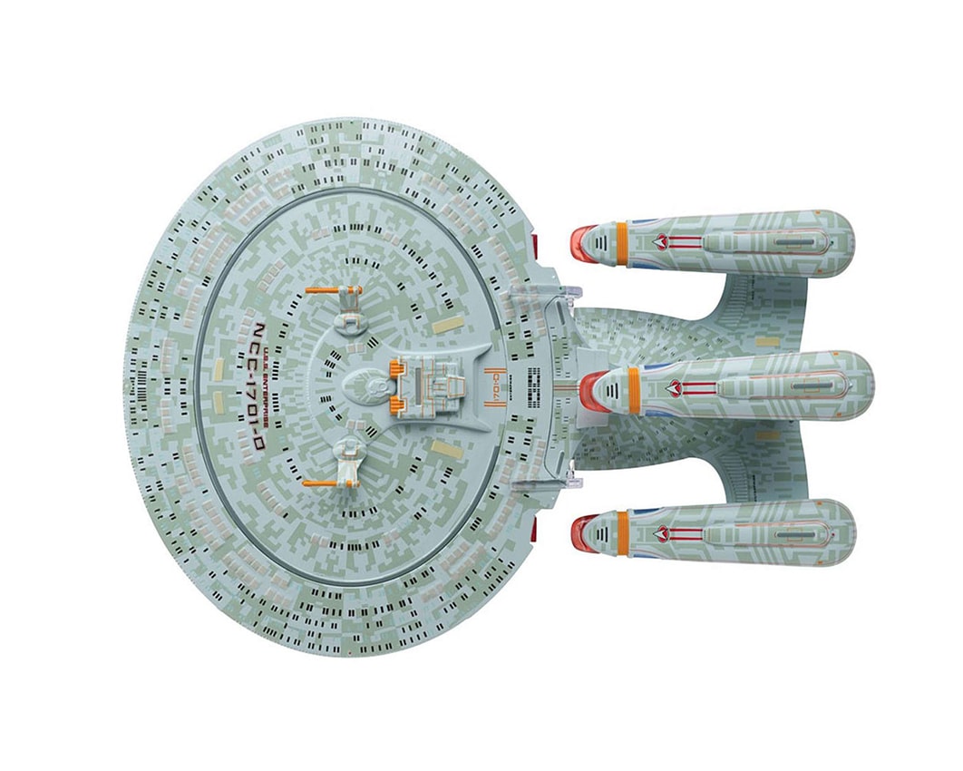 Future U.S.S. Enterprise NCC-1701-D (All Good Things)- Prototype Shown View 5