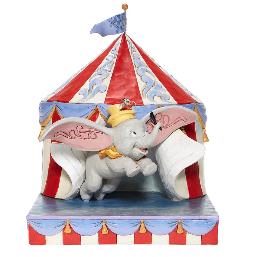 Dumbo Flying Out of Tent Scene- Prototype Shown