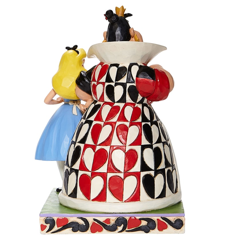 Alice & Queen of Hearts Figurine by Enesco | Sideshow Collectibles