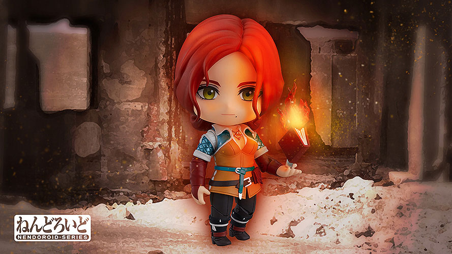 The Witcher 3: Wild Hunt Triss Merigold Nendoroid Collectible Figure - Prototype Shown View 6