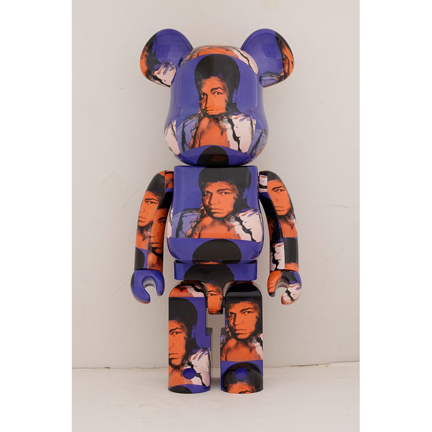 BE@RBRICK Andy Warhol's Muhammad Ali