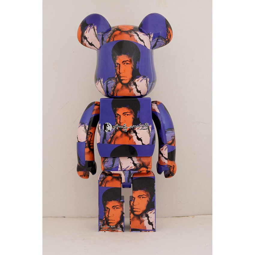 Be@rbrick Andy Warhol's Muhammad Ali 1000%- Prototype Shown