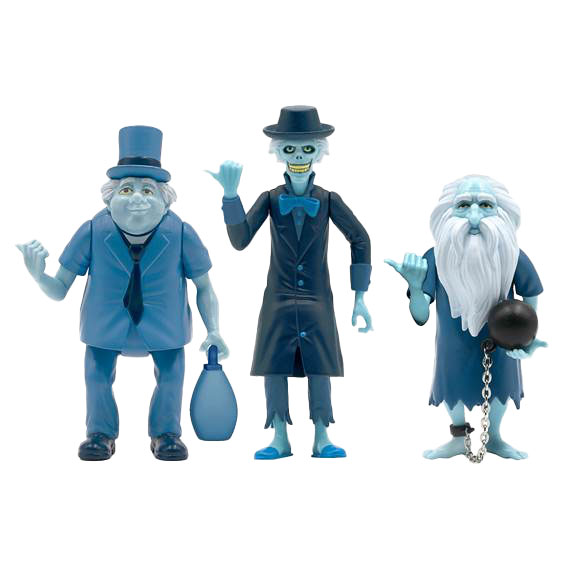 The Haunted Mansion ReAction Hitchhiking Ghosts 3-Pack- Prototype Shown
