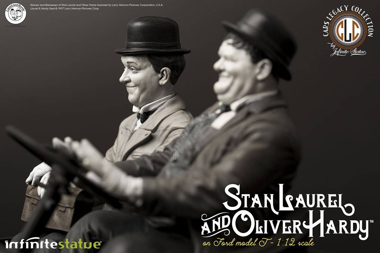 Laurel & Hardy on Ford Model T- Prototype Shown View 5
