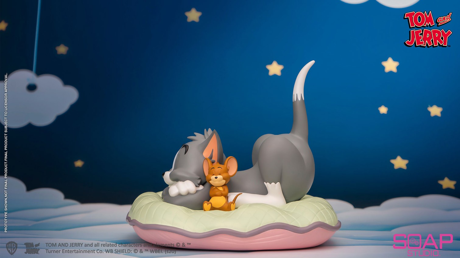 Tom and Jerry Sweet Dreams Collectible Figure by Soap Studio