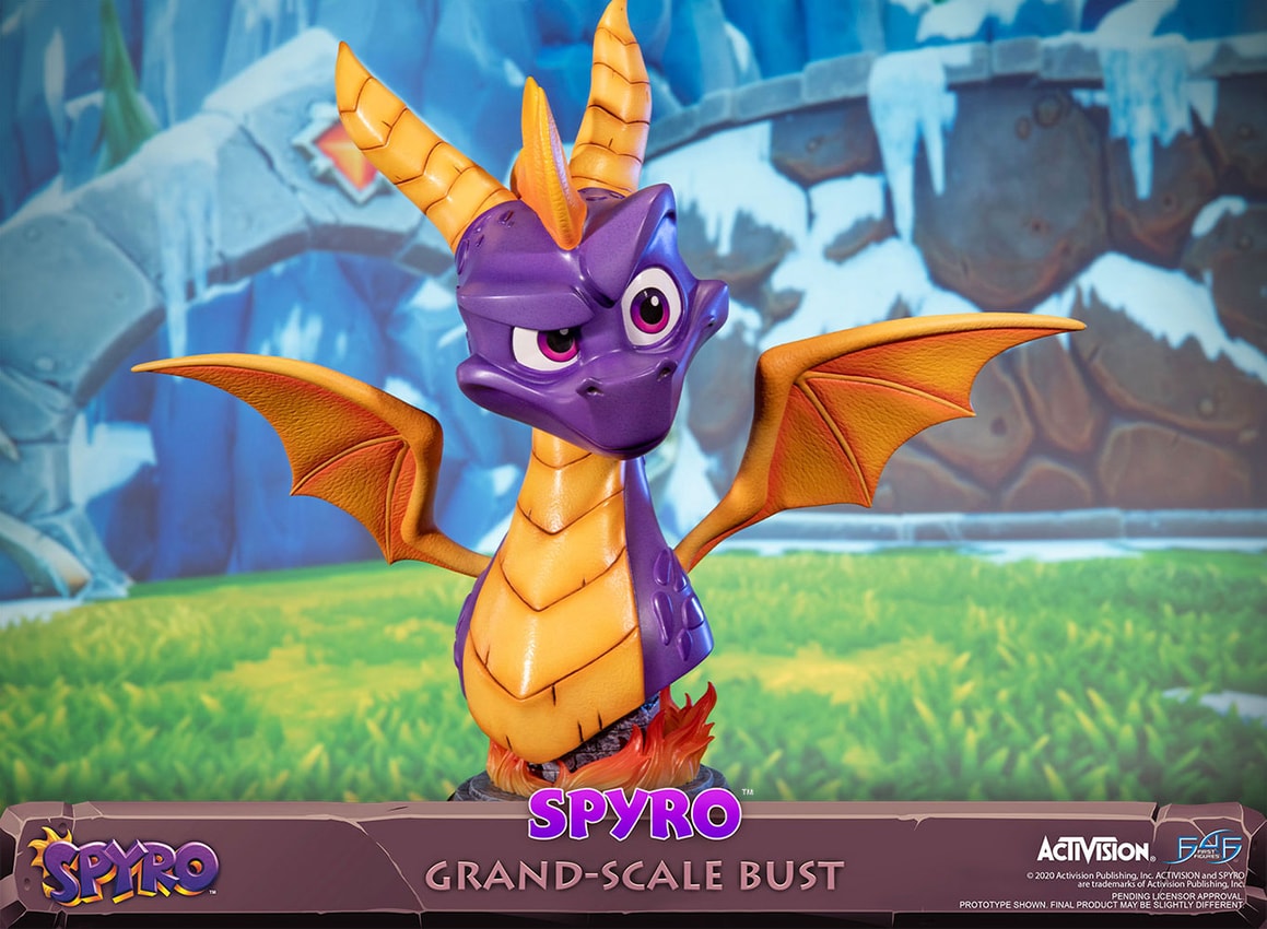 Spyro Spyro Bust - Prototype Shown View 2