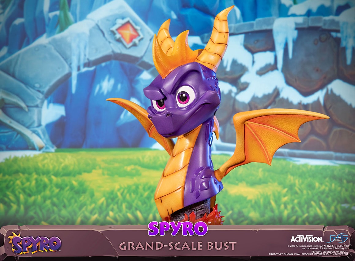 Spyro Spyro Bust - Prototype Shown View 3
