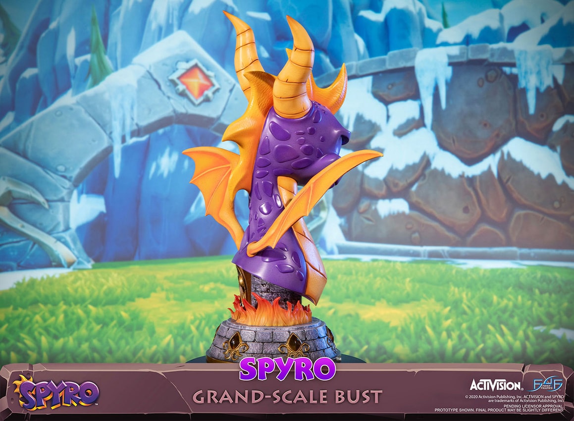 Spyro Spyro Bust - Prototype Shown View 6