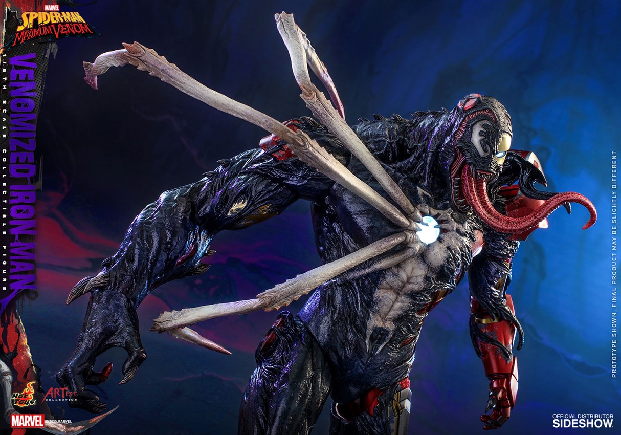 Marvel Venomized Iron Man Sixth Scale Figure  Collector Edition - Prototype Shown View 5