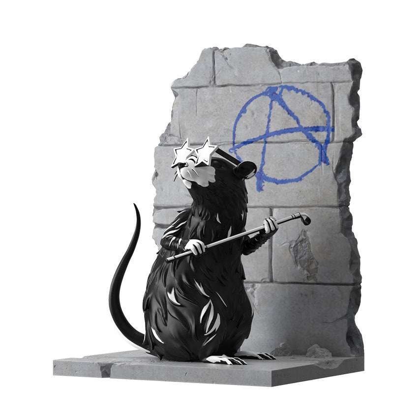 Anarchy Rat Polystone Art Toy by Brandalised | Sideshow
