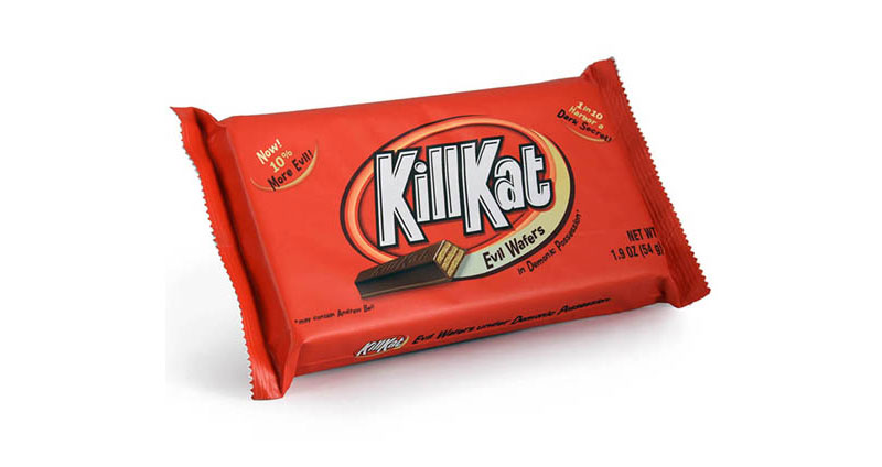 O-No Food Company Kill Kat Vinyl Collectible - Prototype Shown View 3