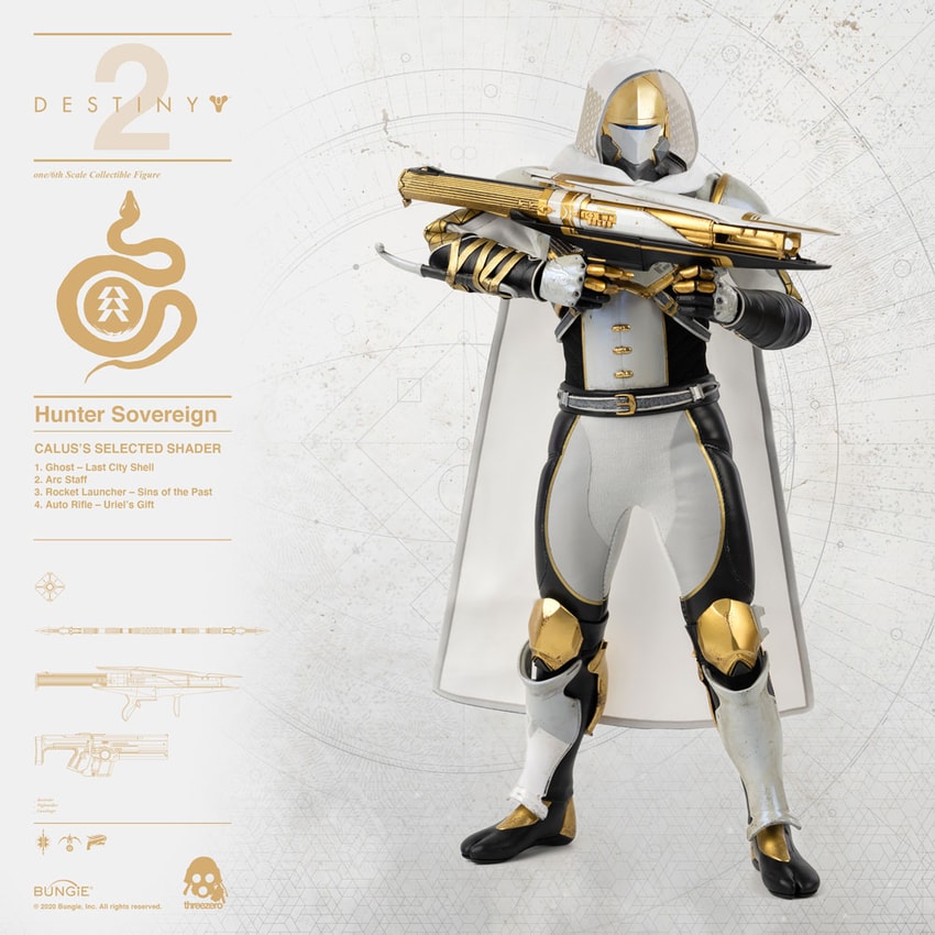 Hunter Sovereign (Calus's Selected Shader) Sixth Scale Collectible
