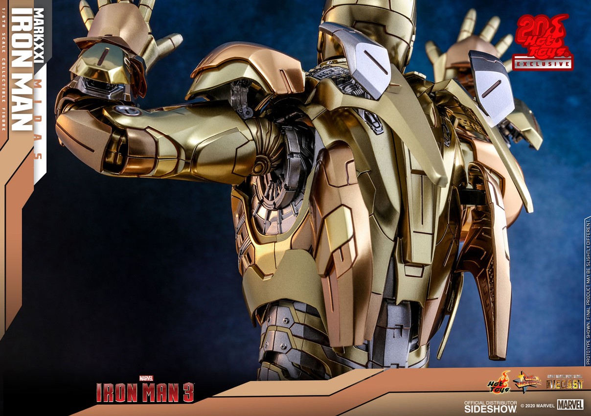 Iron Man Mark XXI (Midas) Exclusive Edition - Prototype Shown View 3