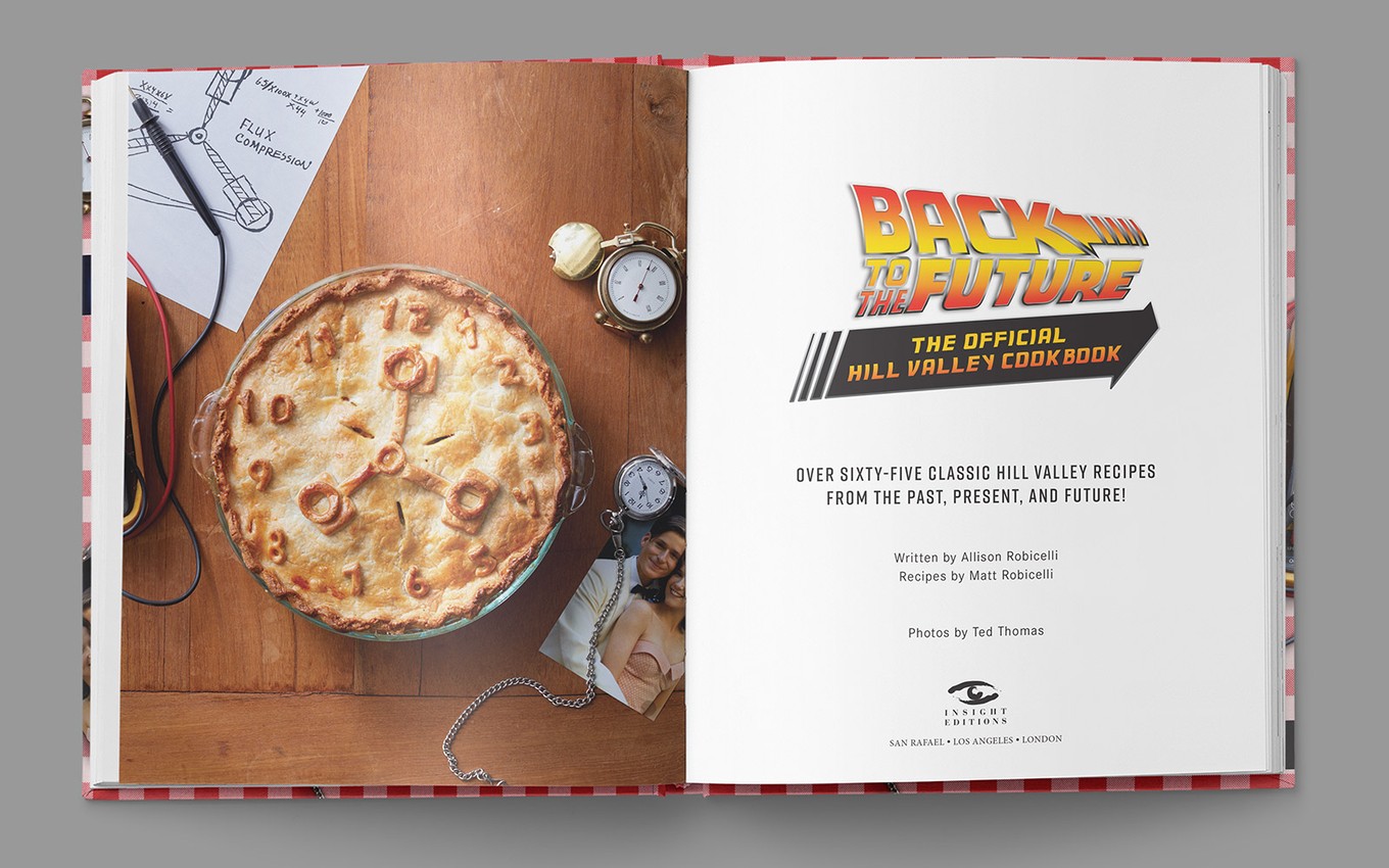 Back to the Future: The Official Hill Valley Cookbook- Prototype Shown View 2