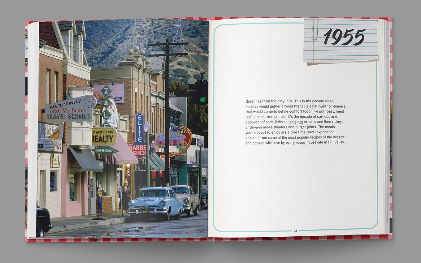 Back to the Future: The Official Hill Valley Cookbook- Prototype Shown View 5