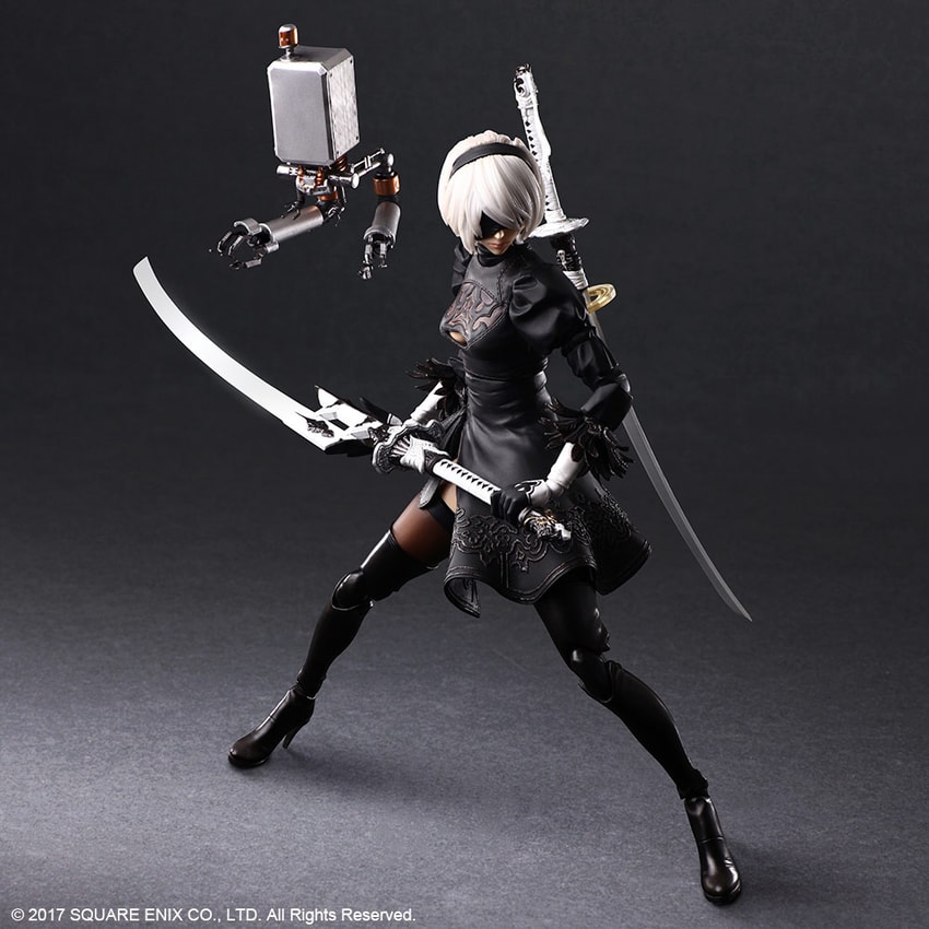 2B (YoRHa No. 2 Type B) Deluxe Ver. Action Figure by Square Enix