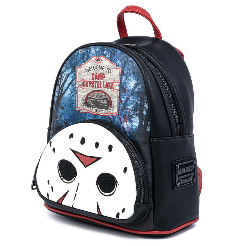 Friday the 13th Camp Crystal Lake Mini Backpack by Loungefly | Sideshow Collectibles Friday the 13th Camp Crystal Lake Mini Backpack by Loungefly | Sideshow Collectibles