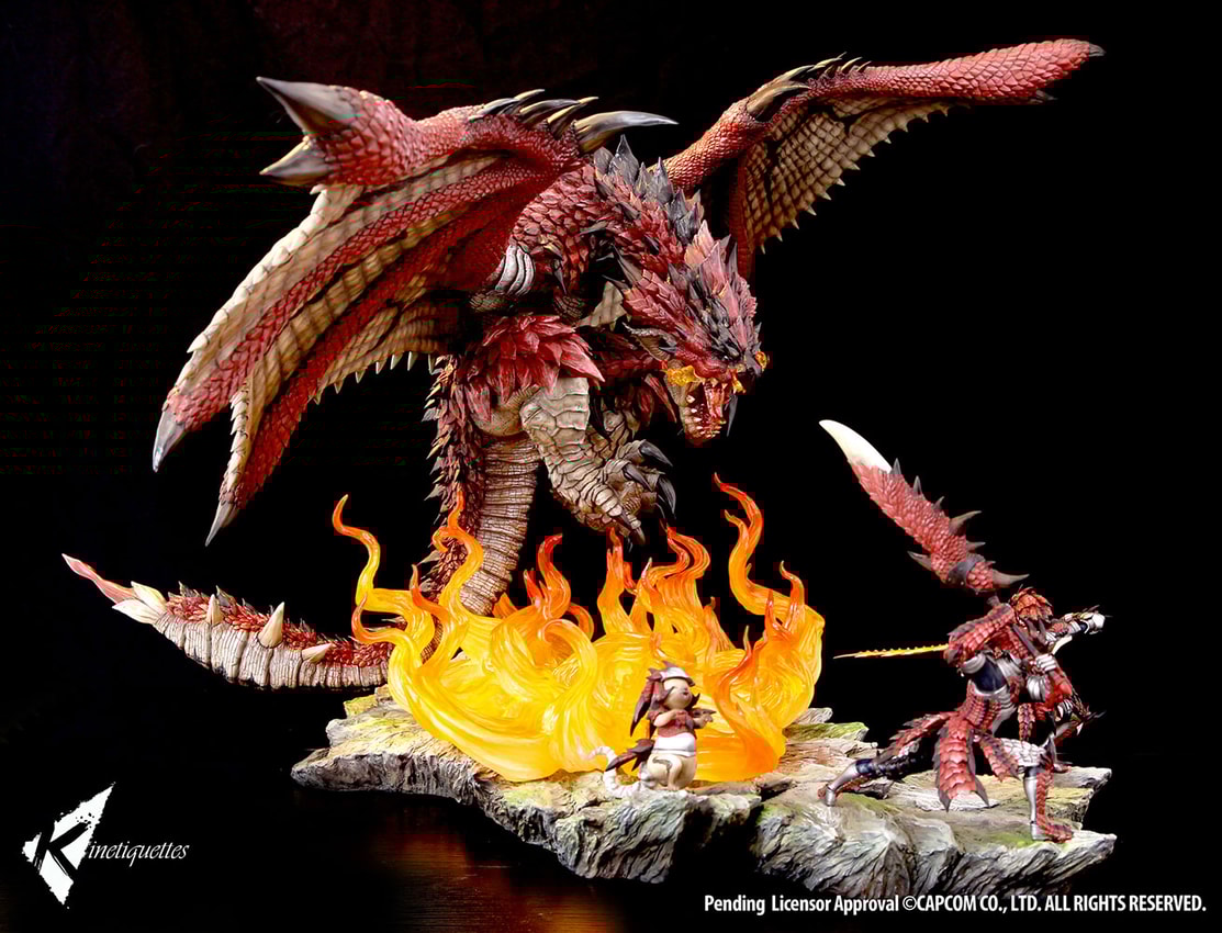 Rathalos: The Fiery Bundle- Prototype Shown View 2