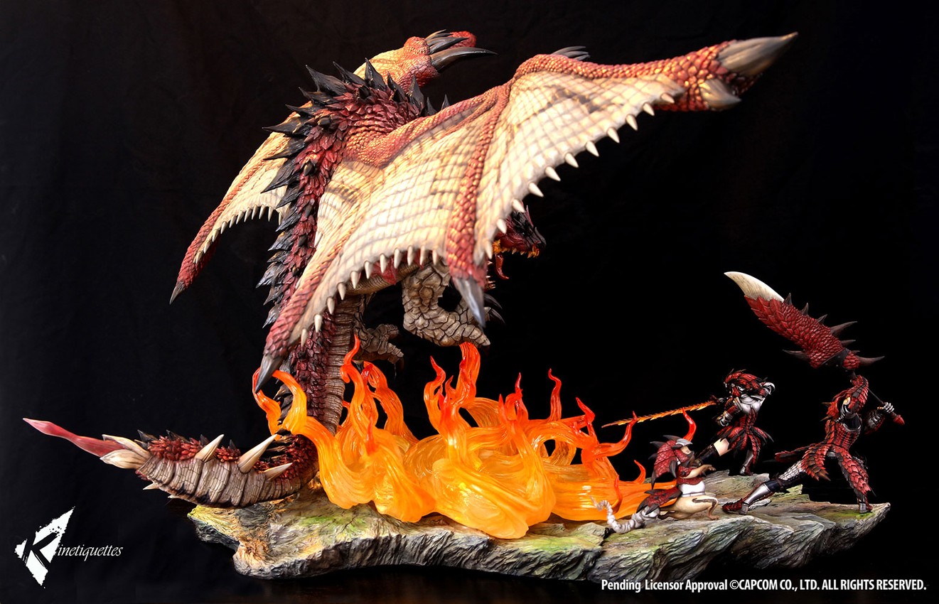 Rathalos: The Fiery Bundle- Prototype Shown View 3