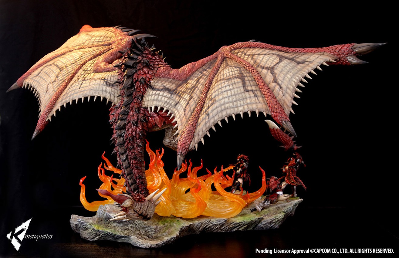 Rathalos: The Fiery Bundle- Prototype Shown View 4