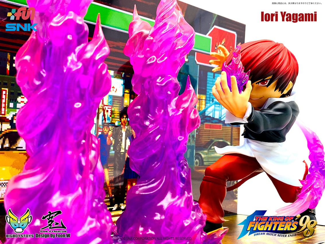 Iori様。専用 Iori Yagami The King of Fighters T.N.C. PVC Figure with light and