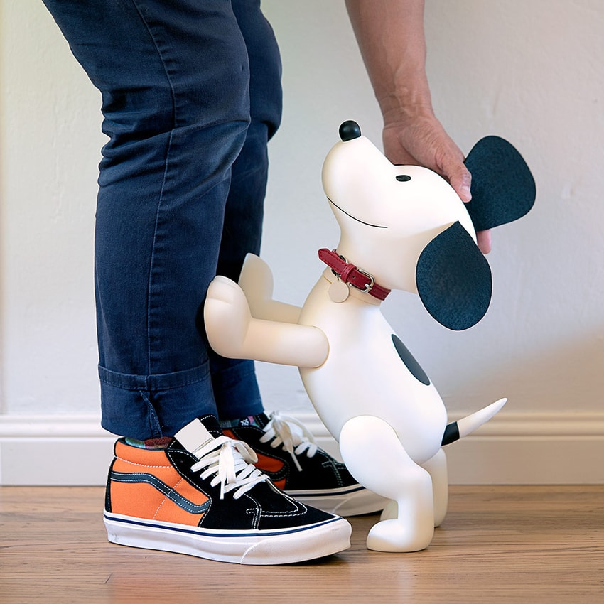 ヴィンテージ SNOOPY ラバードール ♬ Snoopy Soft Ears Big Vinyl | Sideshow Collectibles