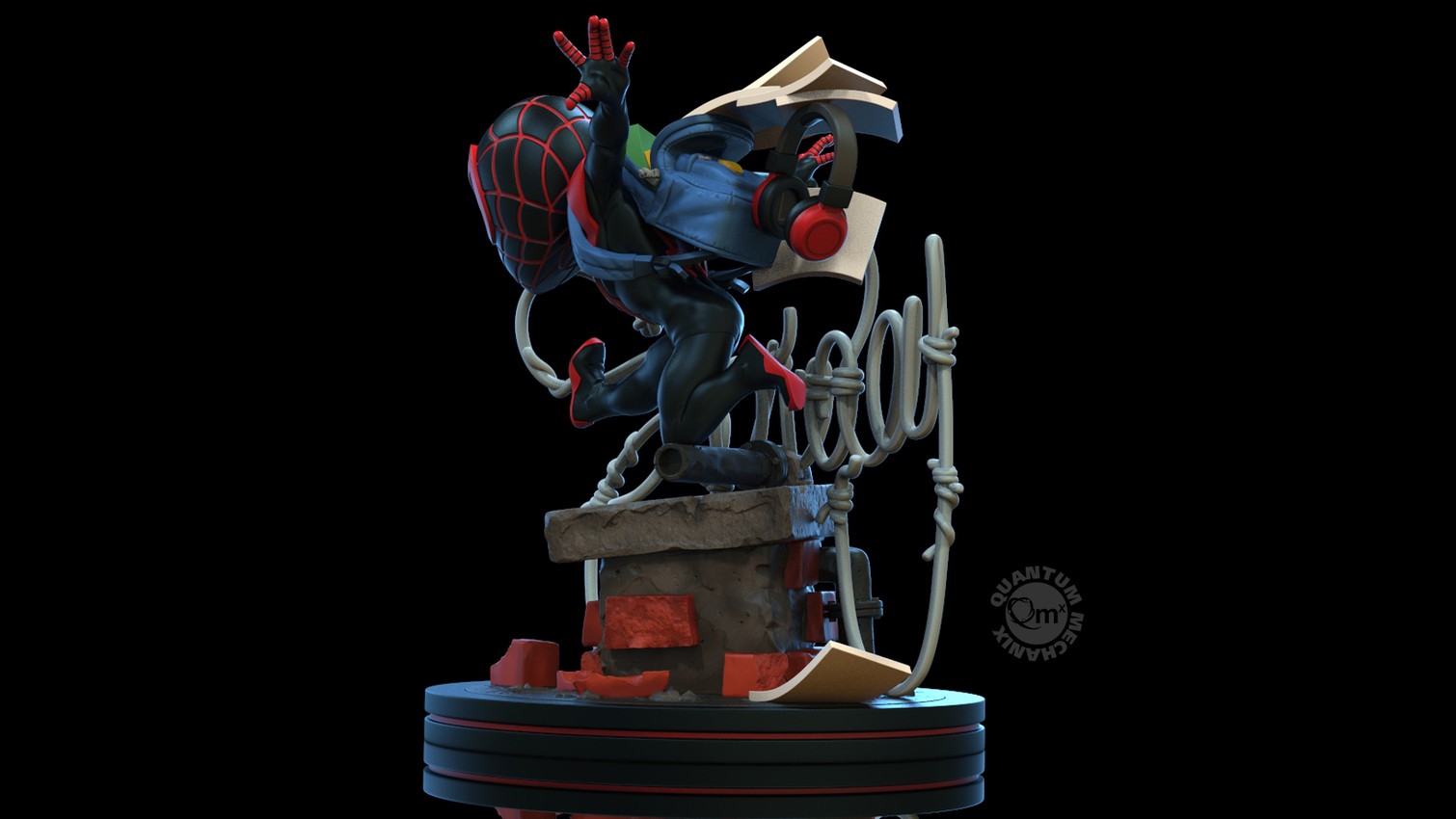 Spider-Man Miles Morales Q-Fig | Sideshow Collectibles