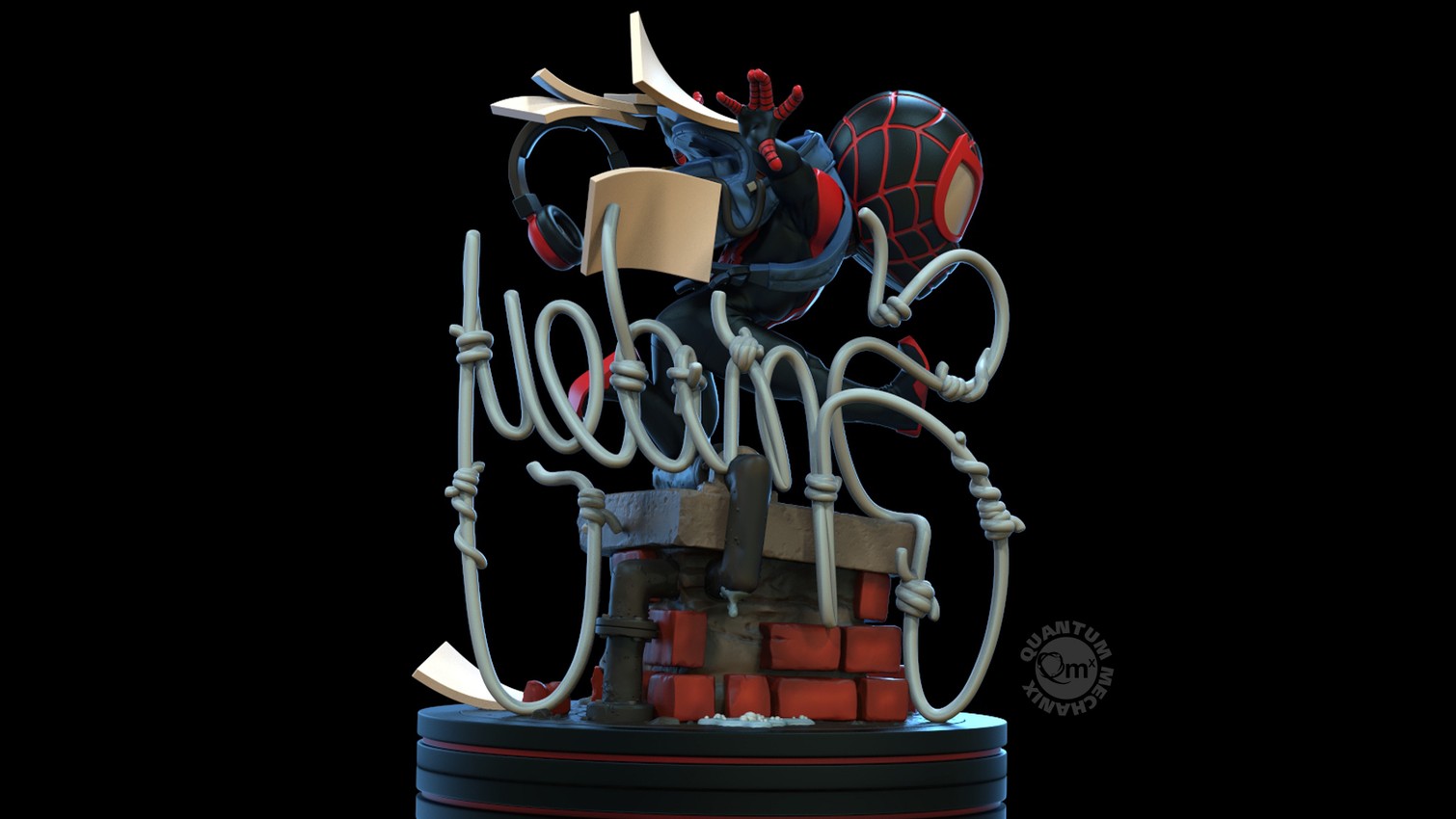 Spider-Man Miles Morales Q-Fig | Sideshow Collectibles