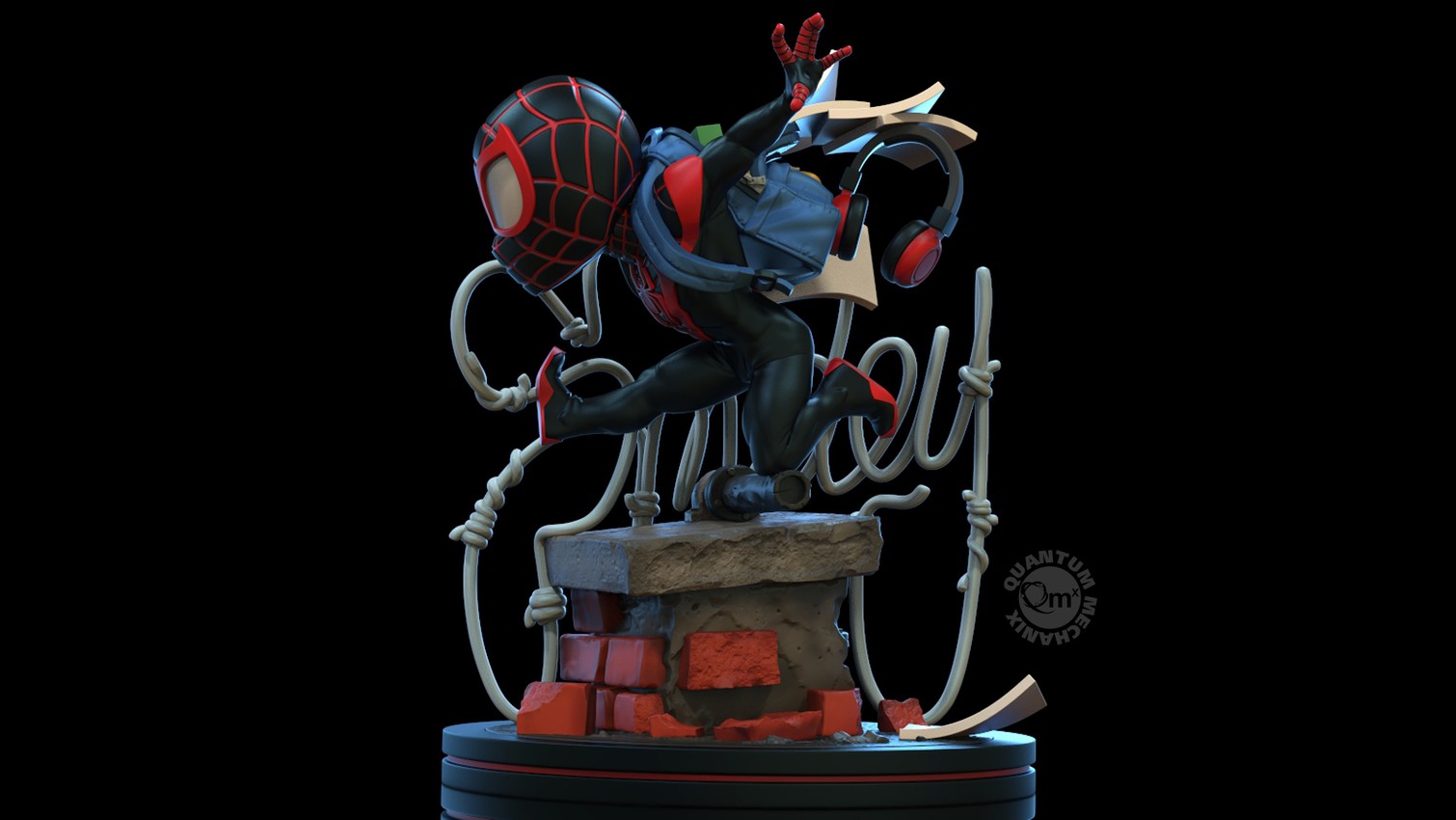 Spider-Man Miles Morales Q-Fig | Sideshow Collectibles