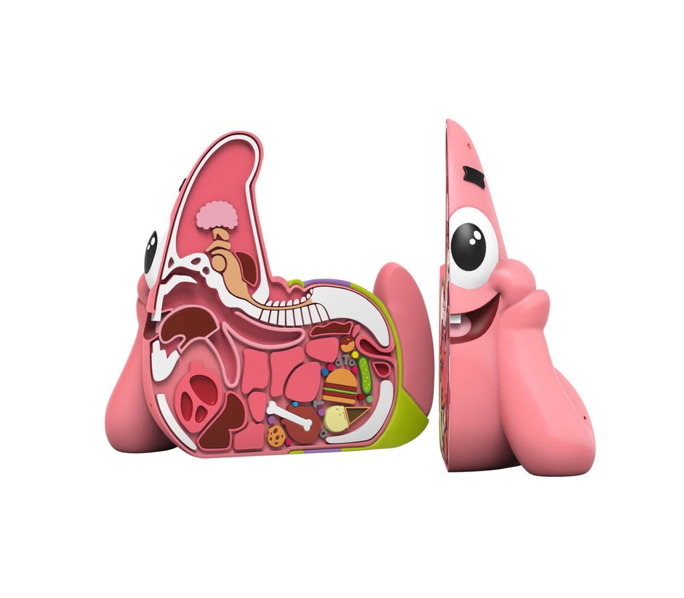 XXPOSED Patrick Star Polystone Statue by Mighty Jaxx | Sideshow