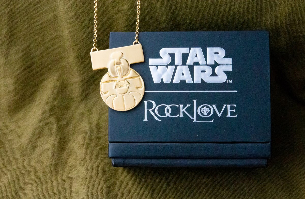 Star Wars Medal of Yavin Necklace Jewelry - Prototype Shown View 6