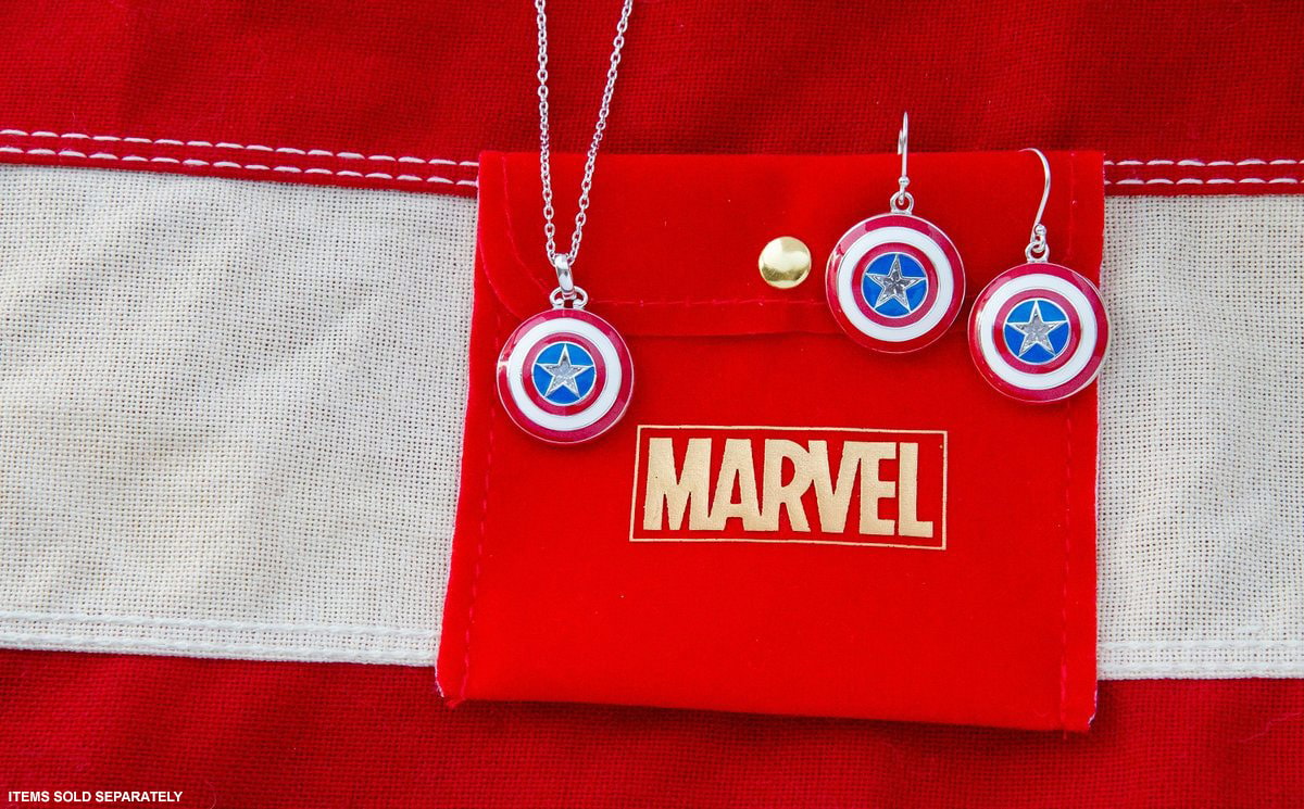 Captain America Shield Necklace- Prototype Shown