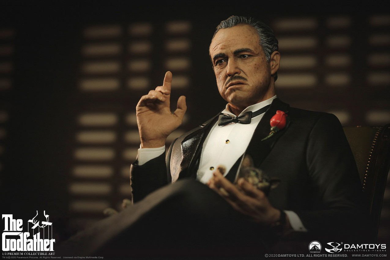 The Godfather Vito Andolini Corleone (1972) Statues - Prototype Shown View 6