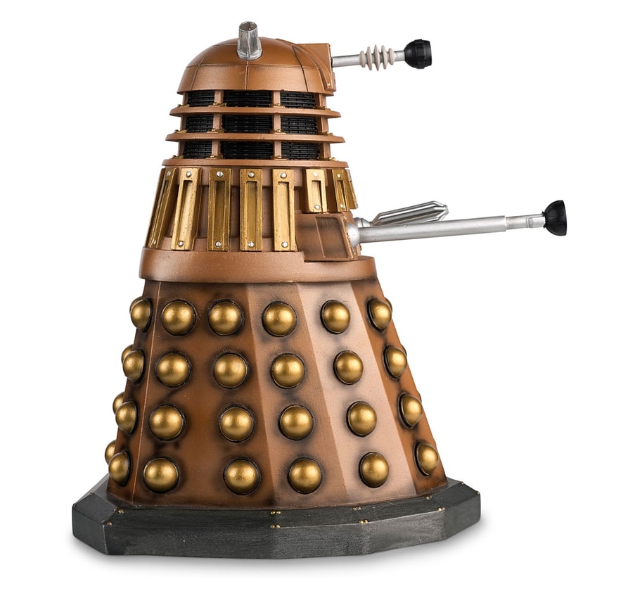 Doctor Who Bronze Dalek (Mega) Figurine - Prototype Shown View 6