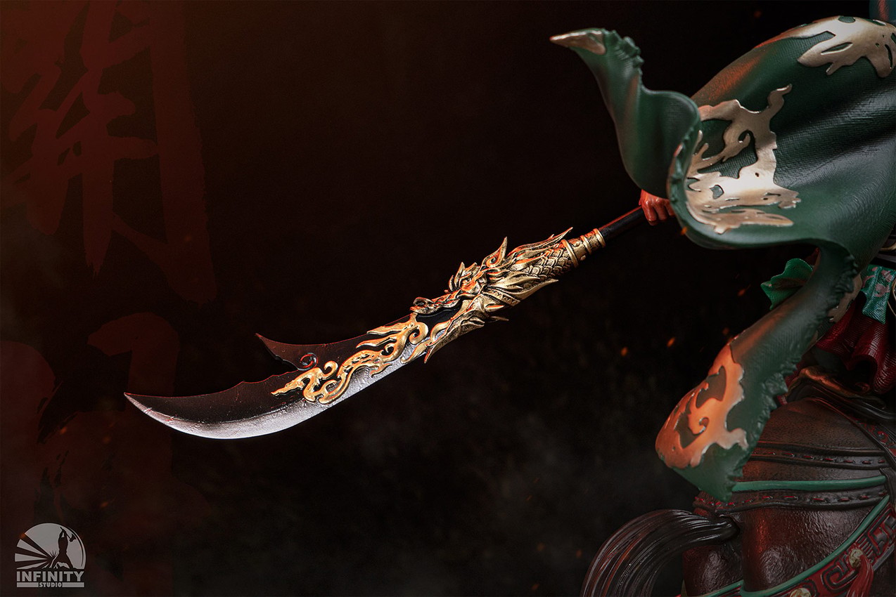 Three Kingdoms Generals Guan Yu Statues - Prototype Shown View 6