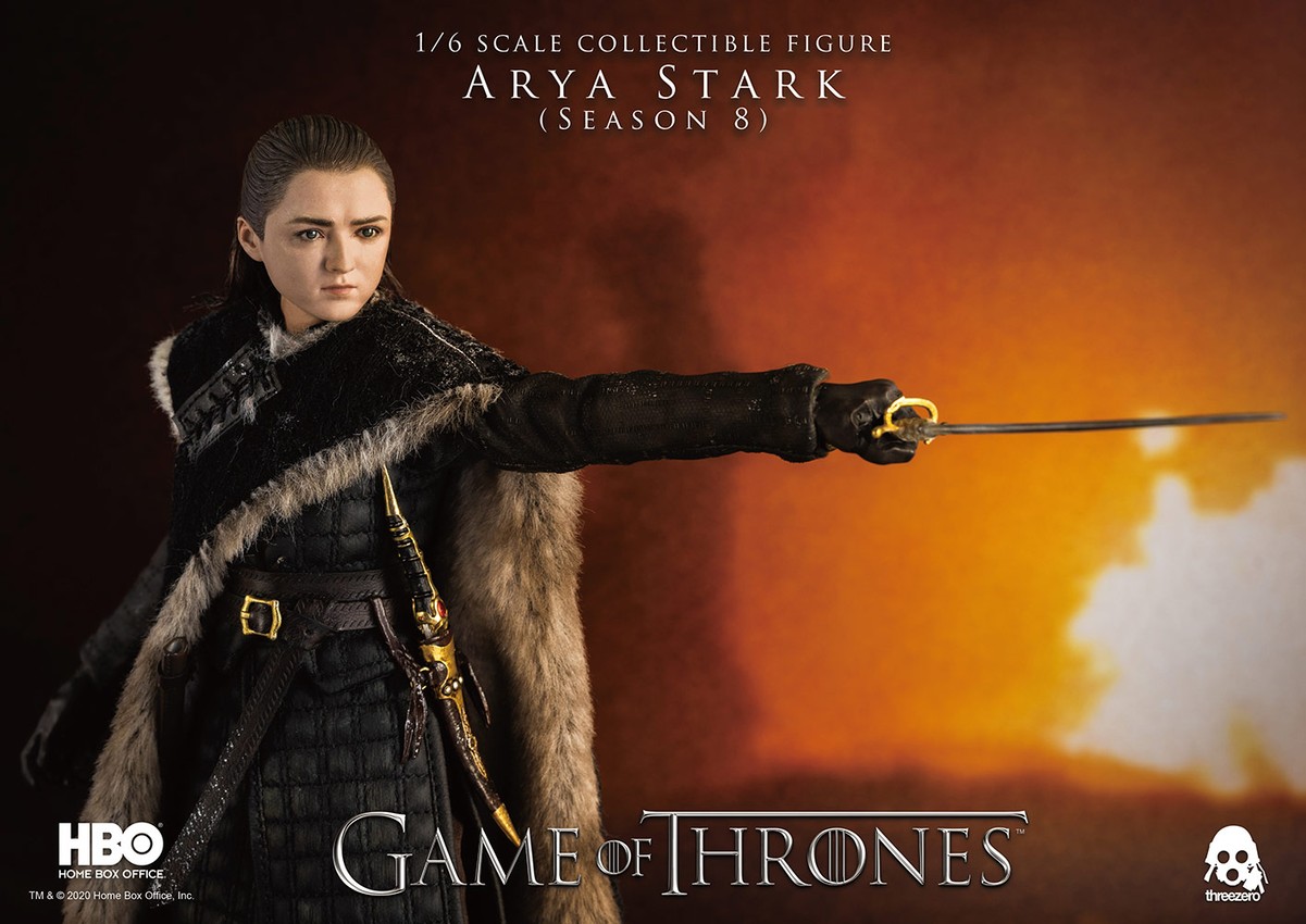Arya Stark (Season 8) Sixth Scale Figure by Threezero