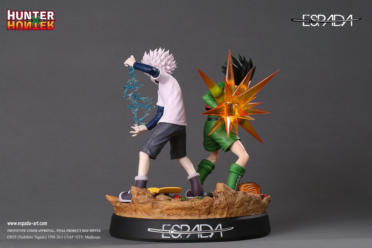 Hunter x Hunter Gon & Killua Statue | Sideshow Collectibles