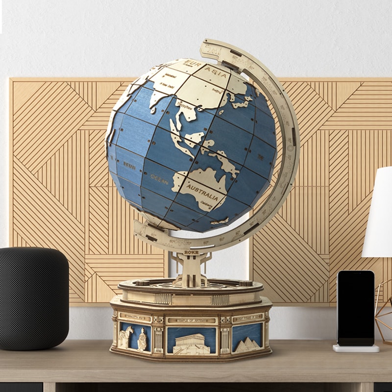 The Globe Puzzle - Prototype Shown View 6