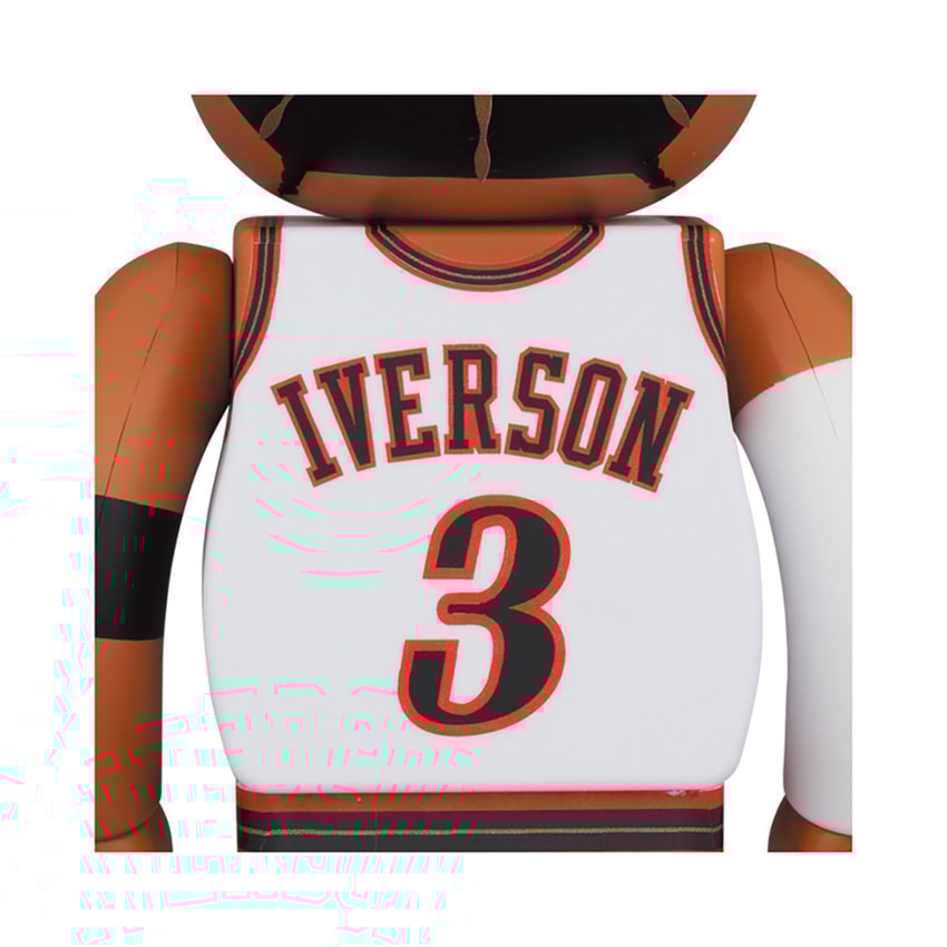 Be@rbrick Allen Iverson (Philadelphia 76ers) 100% and 400