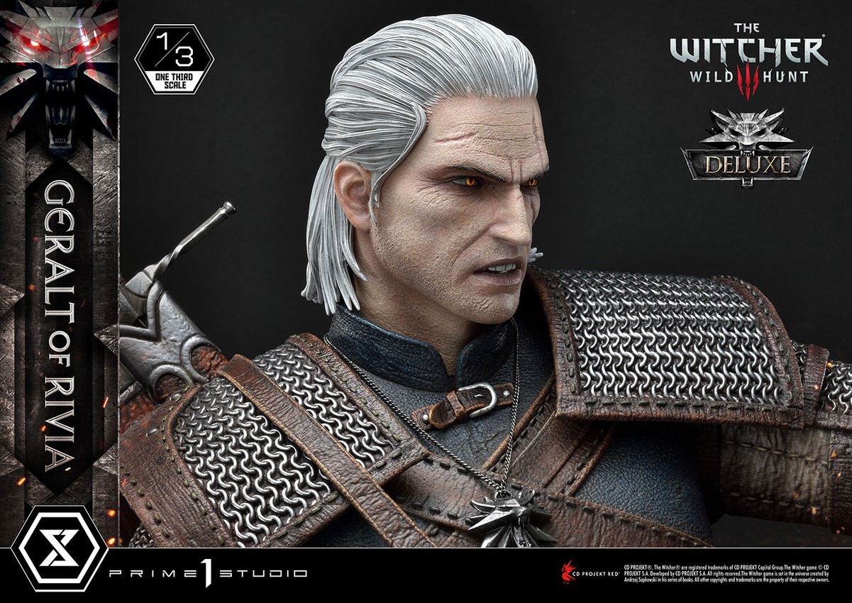 Geralt of Rivia (Deluxe Version)- Prototype Shown View 2