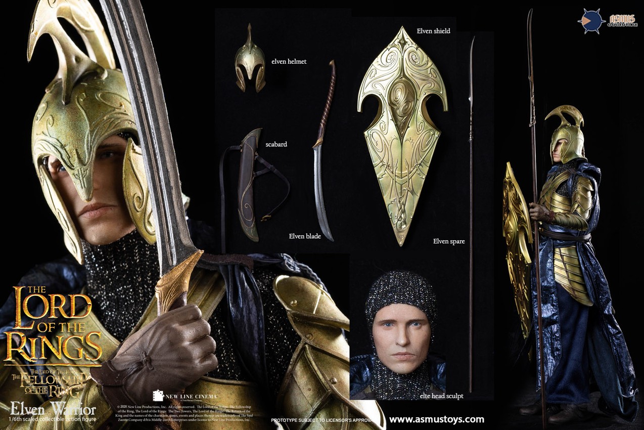 Fritagelse pause moderat Elven Warrior Sixth Scale Collectible Figure by Asmus Toy | Sideshow  Collectibles