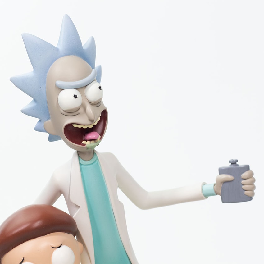 Rick and Morty Rick and Morty Polystone Statue  View 4