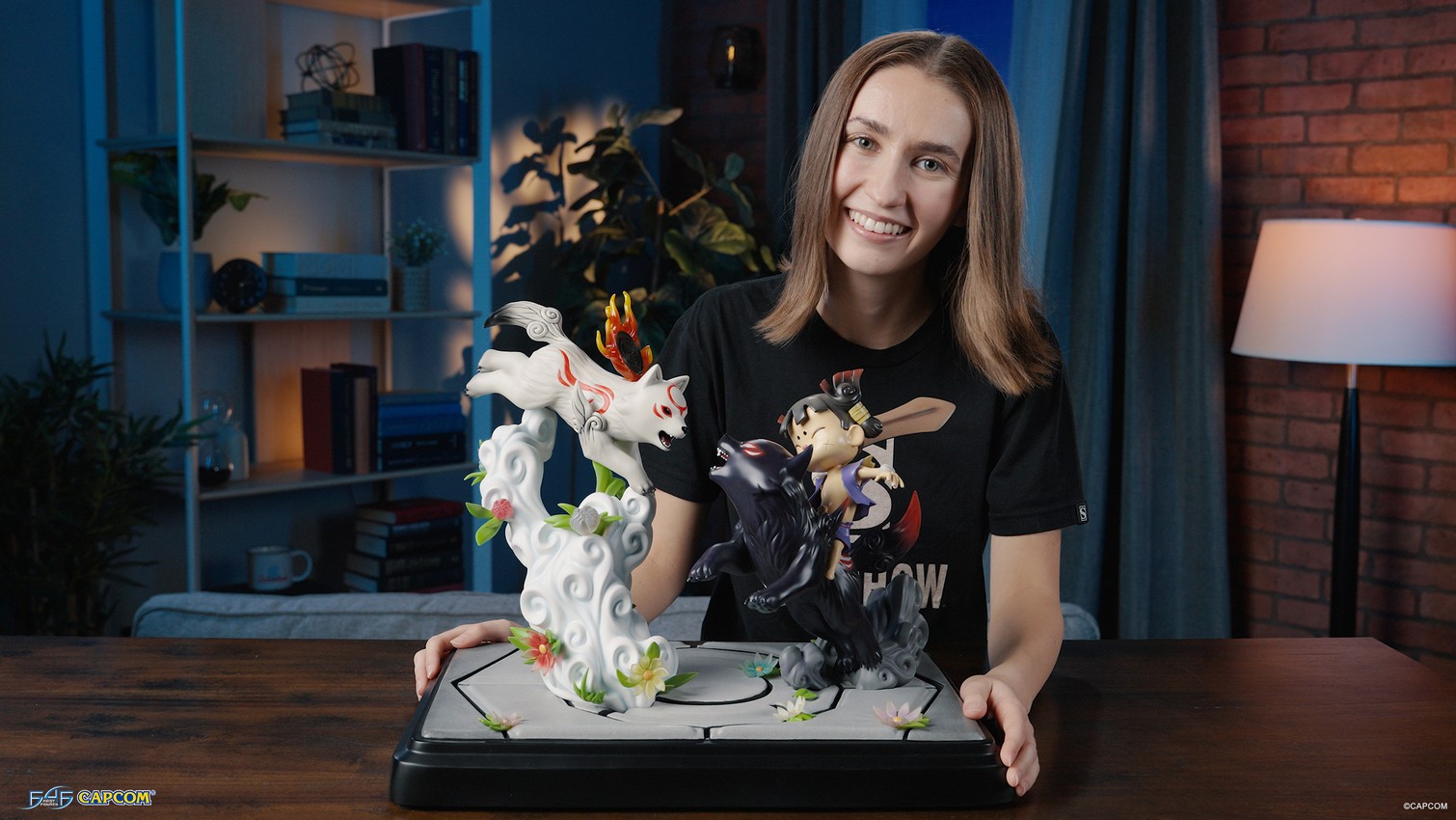 Chibiterasu vs Dark Chibiterasu & Possessed Kuni Statue | Sideshow