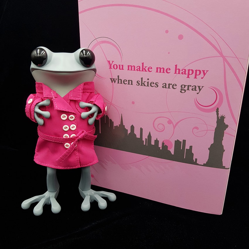You Make Me Happy When Skies Are Gray Designer Toy By TwelveDot You make me happy when skies are gray designer toy by twelvedot