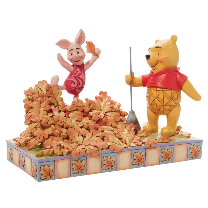 Pooh and Piglet Fall Figurine by Enesco | Sideshow Collectibles