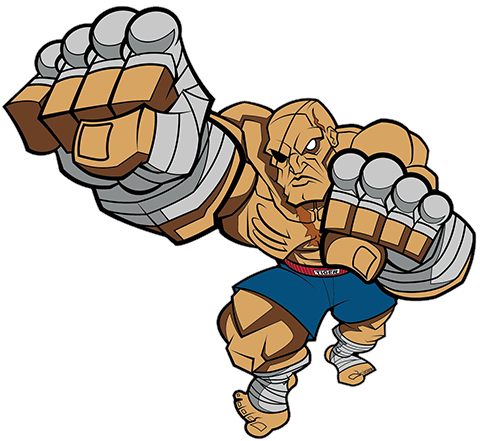 Street Fighter Sagat Collectible Pin  View 3