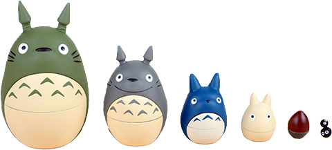 Totoro Nesting Dolls