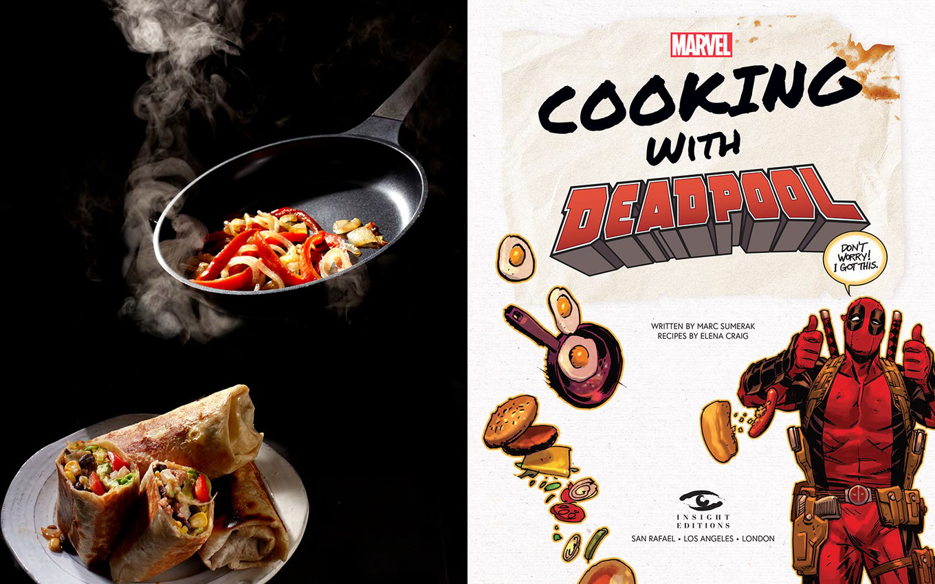 Marvel Marvel Comics: Cooking with Deadpool Book  View 1